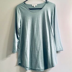 NWOT! Soft Heather Green Top